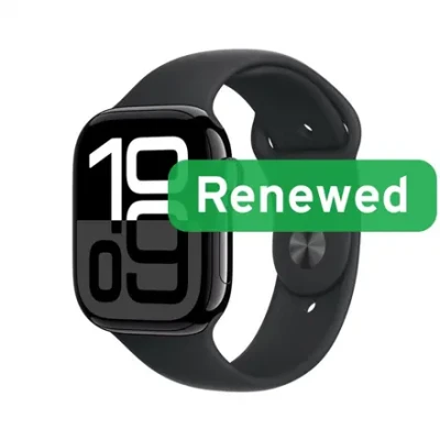 Grade B  |  Apple Watch Series 10 LTE 46mm  |  Retina OLED LTPO  |  LTE  |  Jet Black  |  watchOS  |  Apple Renew
