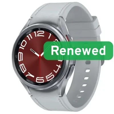 Samsung Renewed Grade A  |  Galaxy Watch 6 Classic BT 43mm (SM-R950N)  |  Silver