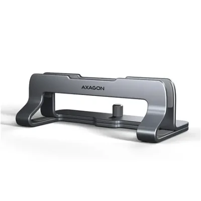 AXAGON STND-VG vertical stand for laptops and tablets  |  Adjustable width  |  10-17.3 "  |  Grey