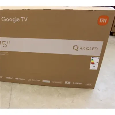 IZPĀRDOŠANA. Xiaomi QLED TV A Pro 2026  |  75  |  Smart TV  |  Google TV  |  4K UHD  |  UNPACKED AS DEMO