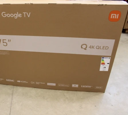 IZPĀRDOŠANA. Xiaomi QLED TV A Pro 2026  |  75  |  Smart TV  |  Google TV  |  4K UHD  |  UNPACKED AS DEMO