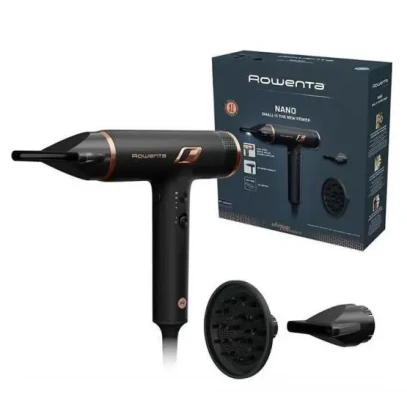 Rowenta HY8310F0 NANO Matu fēns, Melns  |  Rowenta
