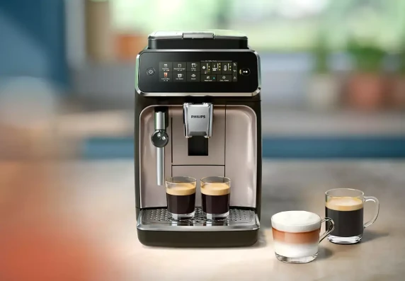 Philips  |  Automatic Coffee Machine with Milk Frother  |  EP3321 / 40  |  15 bar  |  1500 W  |  Black