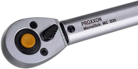 Proxxon  |  Griezes momenta atslēga MICRO-Click 200 S 40-200Nm 1 / 2"