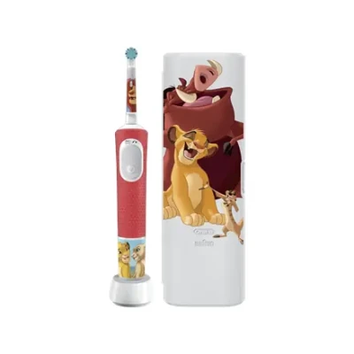 Braun  |  Electric Toothbrush  |  Vitality PRO Kids 3+ Lion King  |  Rechargeable  |  For children  |  Number of brush heads included 1  |  Number of teeth brushing modes 2
