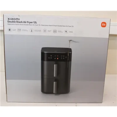 IZPĀRDOŠANA. Xiaomi Smart Double Stack Air Fryer 12L  |  Power 2800 W  |  Capacity 12 L  |  Black  |  DAMAGED PACKAGING