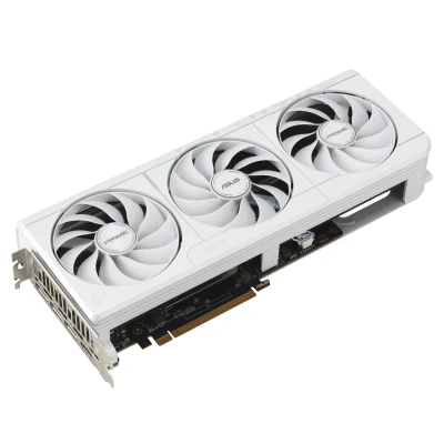 Asus Prime Radeon RX 9070 XT White OC Edition 16GB GDDR6  |  AMD  |  16 GB  |  Radeon RX 9070 XT  |  GDDR6  |  HDMI ports quantity 1  |  PCI Express 5.0