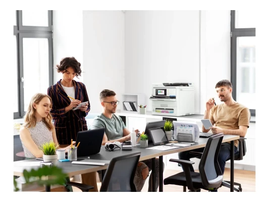 Epson WorkForce Pro EM-C800RDWF  |  Inkjet  |  Colour  |  4-in-1  |  A4  |  Wi-Fi
