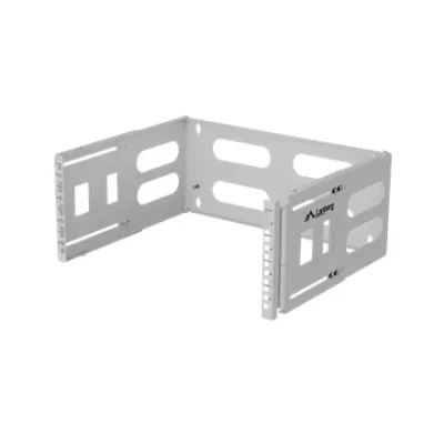 Lanberg Folding Bracket Wall-mount 19" 4U 497x400 / 240, Grey