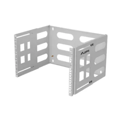 Lanberg Folding Bracket Wall-mount 19" 6U 497x400 / 240, Grey