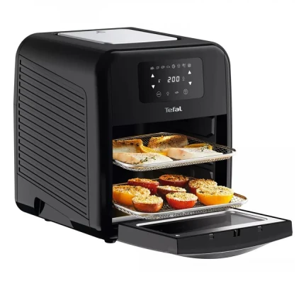 TEFAL  |  Easy Fry karstā gaisa fritieris ar cepeškrāsns un grila funkciju  |  FW501815  |  11 L  |  2050 W  |  Melns