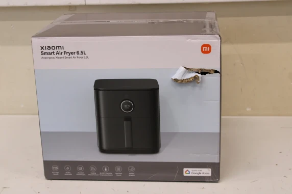 IZPĀRDOŠANA. Xiaomi  |  Smart Air Fryer (EU)  |  BHR7357EU  |  Capacity 6.5 L  |  Power 1800 W  |  Black  |  DAMAGED PACKAGING