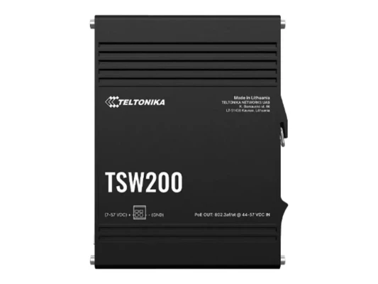 Teltonika TSW200 Ethernet Switch 8x1GbE, PoE+ (TSW2000000B0)