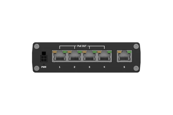 Teltonika Ethernet Switch  |  TSW100  |  Unmanaged  |  Wall-mountable