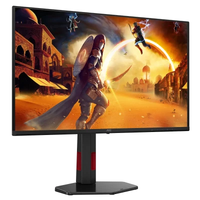 AOC Q27G4SDR  |  27 "  |  QD-OLED  |  QHD  |  16:9  |  360 Гц  |  0.03 мс  |  2560 x 1440 пикселей  |  1000 кд / м²  |  Количество HDMI портов 2  |  Черный