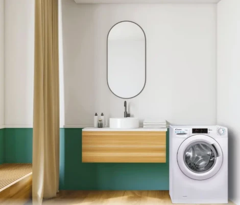 Candy  |  Washing Machine  |  CS1482DW4 / 1-S  |  Energy efficiency class B  |  Front loading  |  Washing capacity 8 kg  |  1400 RPM  |  Depth 53 cm  |  Width 60 cm  |  Display  |  LCD  |  White