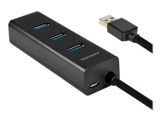 AXAGON HUE-S2BL USB3.0 CHARGING hub