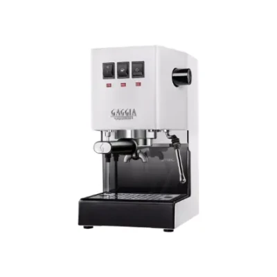 Gaggia  |  Espresso Machine with Milk Frother  |  Classic E24 RI9481 / 13  |  15 bar  |  Semi-Automatic  |  Polar White