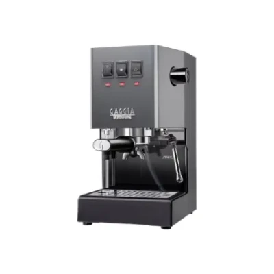 Gaggia  |  Espresso Machine with Milk Frother  |  Classic E24 RI9481 / 16  |  15 bar  |  Semi-Automatic  |  Industrial Grey