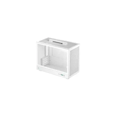 Deepcool korpuss  |  CH160 PLUS WH  |  Balts  |  Micro ATX  |  Barošanas avots nav iekļauts