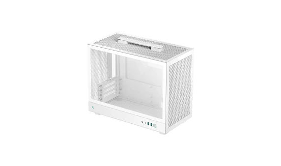 Deepcool korpuss  |  CH160 PLUS WH  |  Balts  |  Micro ATX  |  Barošanas avots nav iekļauts