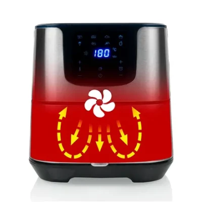 Princess  |  Aerofryer Deluxe XXL  |  182060  |  5.5 L  |  1700 W  |  Black / Stainless Steel