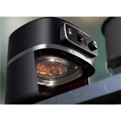 Philips  |  Аэрофритюрница Combi  |  HD9880 / 90 7000 XXL Connected  |  Мощность 2200 Вт  |  Вместимость 8.3 Л  |  Черный