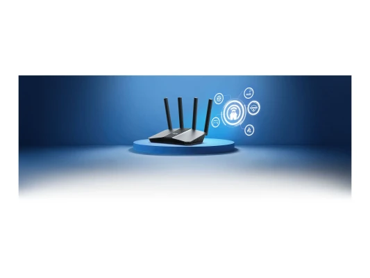 ASUS RT-BE55 Router  |  BE3600  |  Wi-Fi 7  |  2.4 GHz, 5 GHz  |  2.5GbE  |  5× RJ-45  |  AiMesh