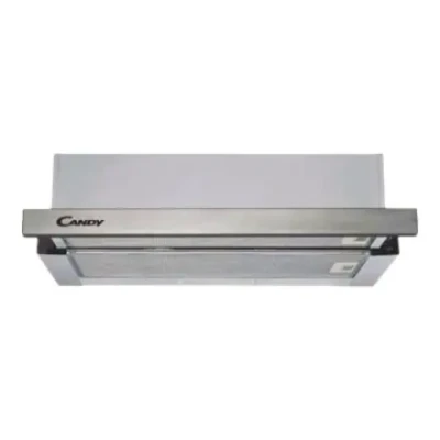 Candy CBT625 / 2X / 1 Hood, B, Telescopic, Built-in, Width 60 cm, Extraction power 332 m³ / h, Mechanical control, Silver