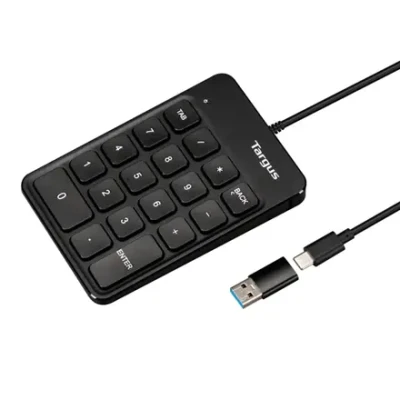 Targus USB Wired Keypad, Black