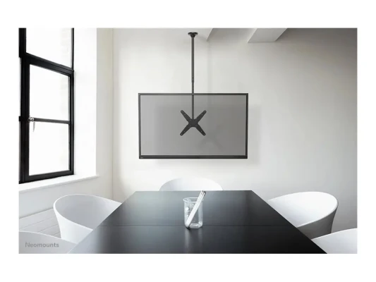 Neomounts Ceiling mount  |  FPMA-C340BLACK Monitor / TV mount ceiling screen  |  Adjustable Height, Rotate, Tilt, Swivel  |  32-75 "  |  Maximum weight (capacity) 50 kg  |  Black