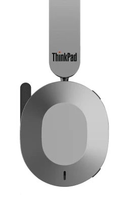 Lenovo ThinkPad divu režīmu bezvadu ANC salokāmais austiņu komplekts 8550 (Aura izdevums, Teams, USB-C)