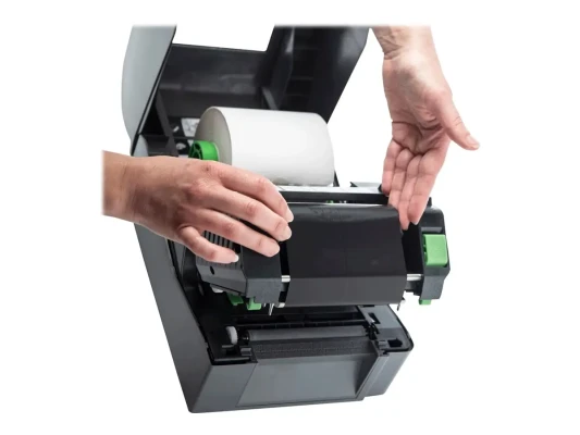 Brother TD‑4520TN Network Printer 300DPI EU, 300 DPI Desktop Label Printer, USB, Ethernet Connectivity