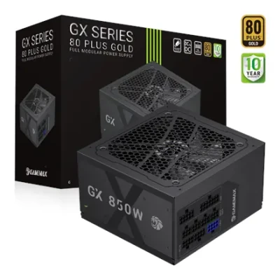 Gamemax  |  PSU  |  GX 850GF  |  850W  |  Gold  |  Full Modular