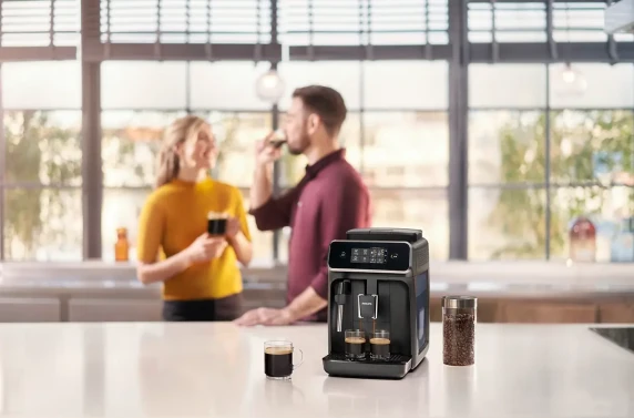 Philips EP2220 / 10 Automatic Coffee Machine  |  Milk Frother  |  15 Bar  |  1500 W  |  Black