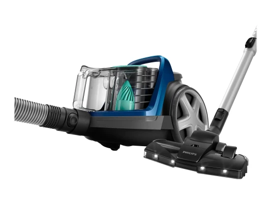Philips  |  Vacuum cleaner  |  FC9557 / 09  |  Bagless  |  Power 900 W  |  Dust capacity 1.5 L  |  Black