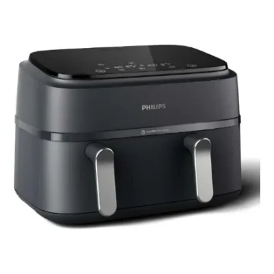 Philips  |  Dual Basket Airfryer 3000 Series  |  NA351 / 00  |  9 L  |  2750 W  |  Black