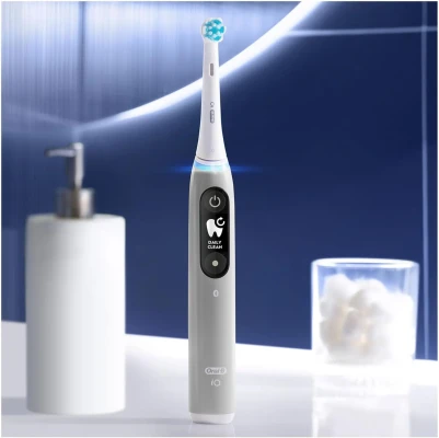 Oral-B Electric Toothbrush  |  iO6s  |  Rechargeable  |  For adults  |  Number of brush heads included 2  |  Number of teeth brushing modes 5  |  Grey