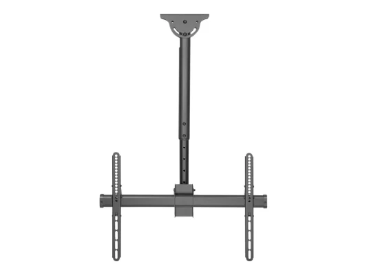 DIGITUS Universal TV Ceiling Mount with Telescopic Height-Adjustment