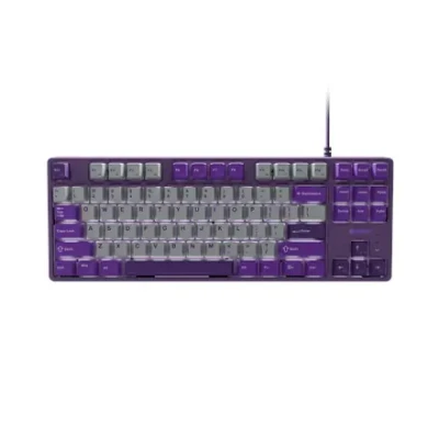 Fury  |  Kanabo K2  |  Gaming Keyboard  |  Wired  |  US  |  Gray / Purple  |  USB Type-A  |  Linear