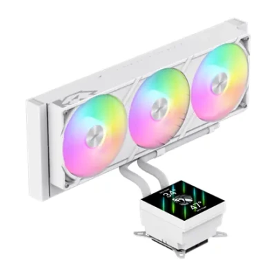 GameMax  |  GLACIER 360 LCD WH  |  CPU Liquid Cooler  |  Intel / AMD