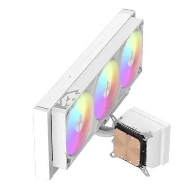 GameMax  |  GLACIER 360 LCD WH  |  CPU Liquid Cooler  |  Intel / AMD