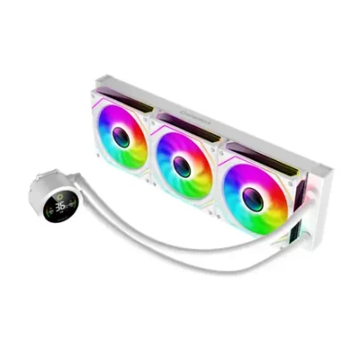 Gamemax  |  CPU Liquid cooler  |  ICEBURG 360 DIGITAL  |  White
