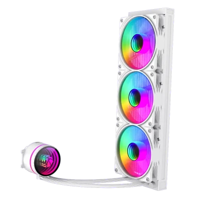Gamemax  |  Iceburg 360 Infinity WH  |  Liquid CPU Cooler  |  White
