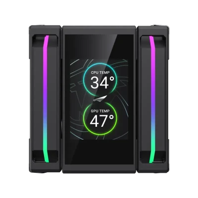 GameMax  |  SIGMA 620 LCD  |  CPU Air Cooler  |  Black