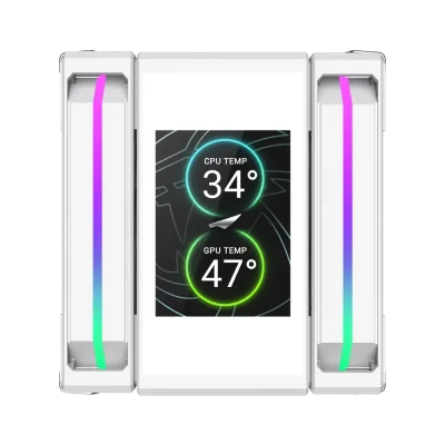 GameMax  |  Sigma 620 LCD  |  CPU Air Cooler  |  White