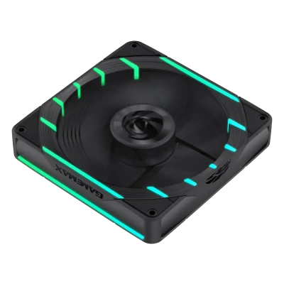 GameMax TORNADO T12 ARGB-R  |  Korpusa ventilators  |  Melns