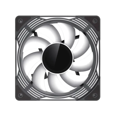 GameMax KF300 BK  |  120 mm ARGB Cooling Fans  |  3-in-1  |  Black