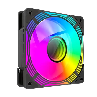 GameMax KF300 BK  |  120 mm ARGB Cooling Fans  |  3-in-1  |  Black