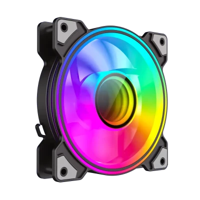 Gamemax  |  Dual Ring Infinity  |  Cooling Fan  |  Black